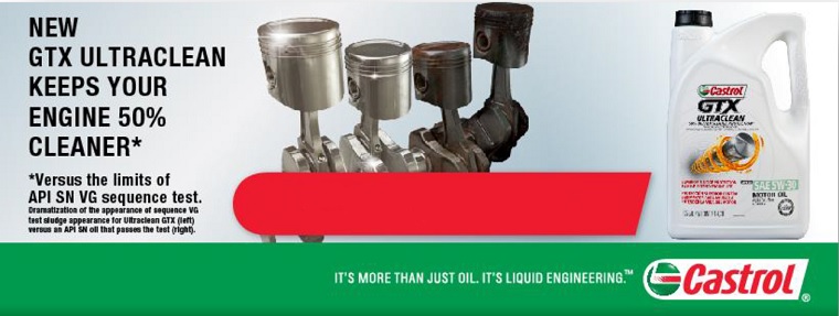 Castrol GTX Ultraclean A3/B4 10w40 1L