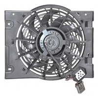 Electroventilator radiator A/C Opel