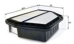 Filtru aer - cu suport plastic - Opel Antara