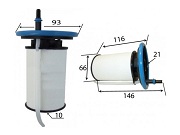 Filtru combustibil (motorina) Opel Combo D