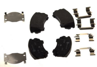 Placute frana fata Opel Astra J - pt disc frana 321 mm
