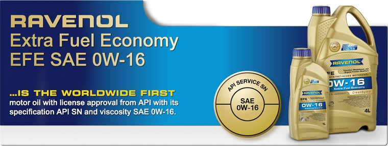 Ulei motor Ravenol EFE (Extra Fuel Economy) 0W16 1L