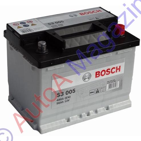 Acumulator auto Bosch S3 56 Ah / 480 A Acumulatori Auto | AutoA Magazin