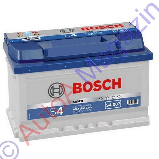 Acumulator auto Bosch S4 72 Ah / 680 A Acumulatori Auto | AutoA Magazin