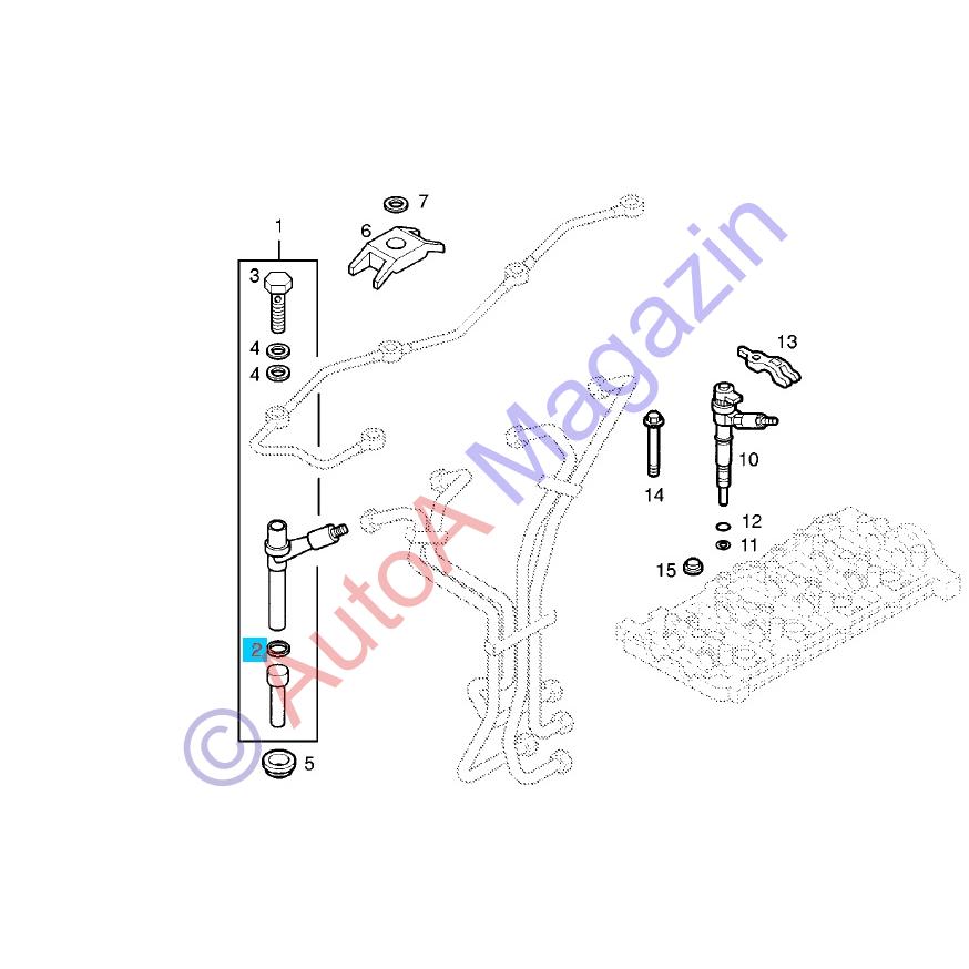 Oring Injector Opel Astra G Astra G Y17DT | AutoA Magazin