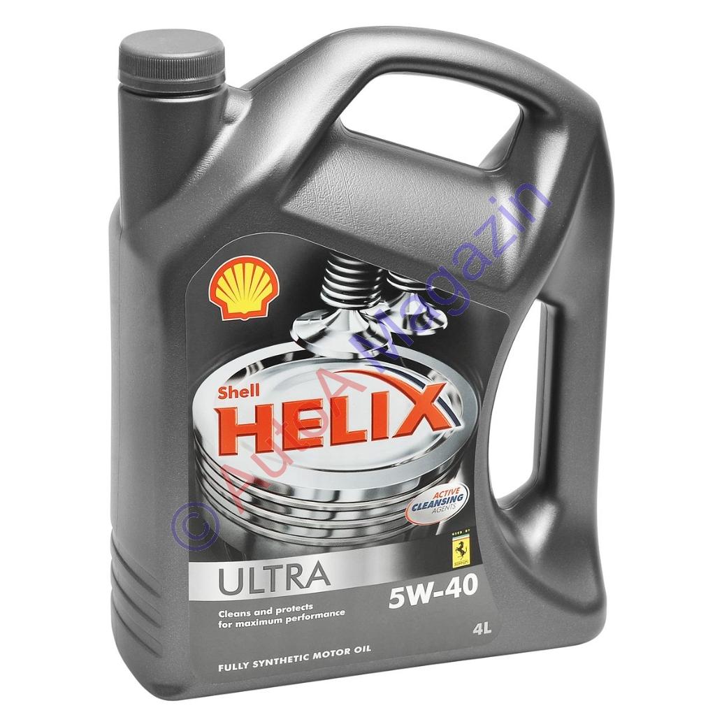 Ulei motor Shell Helix Ultra 5w40 4L Uleiuri auto si aditivi | AutoA Magazin